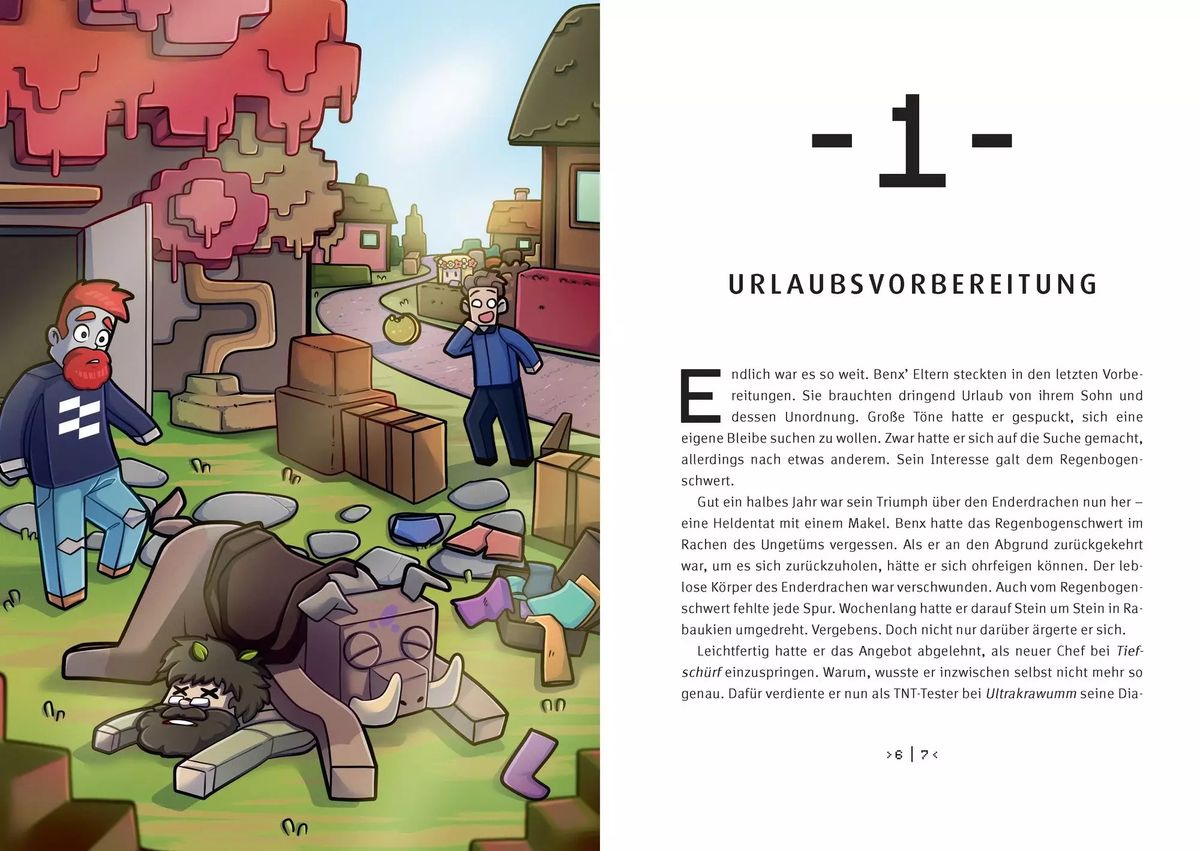 Roman 2: Benx und die Rückkehr des Enderdrachen